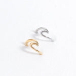 18K Gold Wave Ring: 7