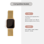 Stainless Steel Mesh Smart Watch Band: Stainless