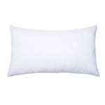 Genevieve 12X22" Handwoven Striped In/Outdoor Throw Pillow: Blue
