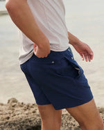 M Solid Maritime Swim Trunk: Ocean Channel - 1756 / XL