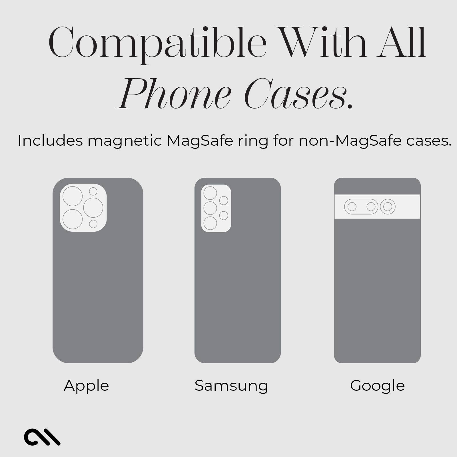 MagSafe Water Bottle Phone Holder: Black