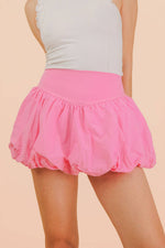 Bubble Activewear Skirt W/ Inner Shorts: PINK