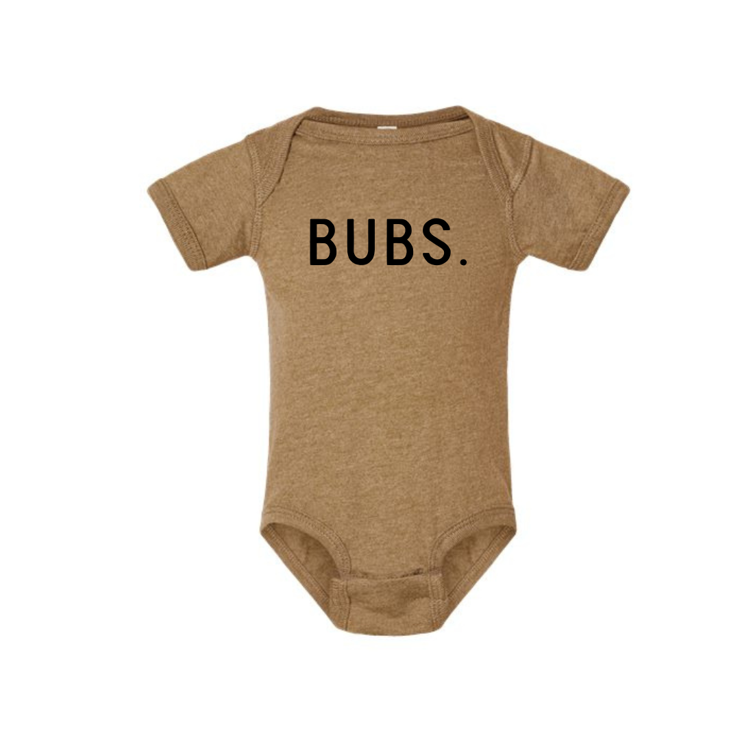 BUBS. Onesie - Baby Boy Cream / 6/12M