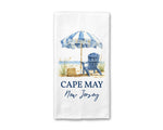 Kitchen Towel Fort Walton Beach Florida Umbrella Beach