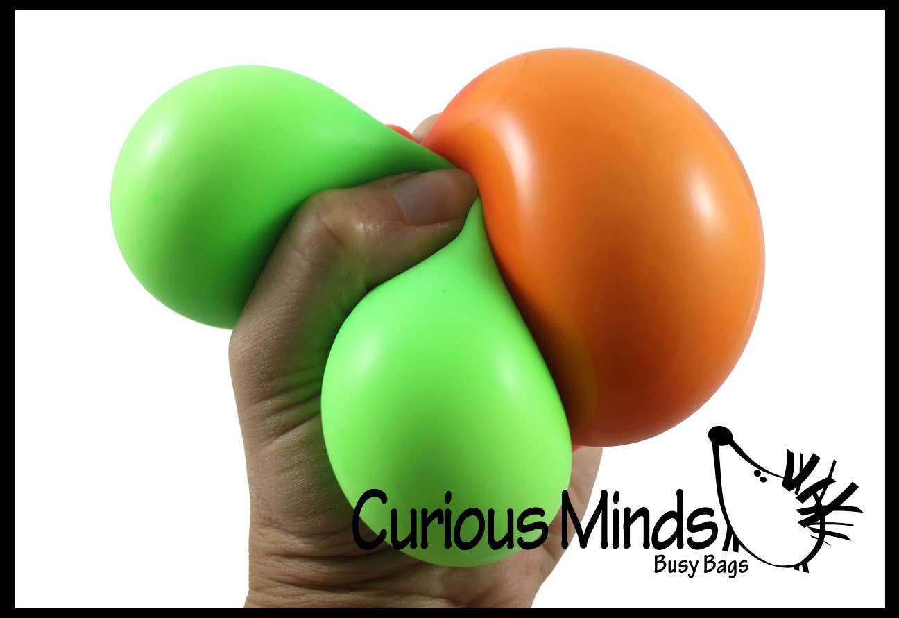 1 Stretchy Squishy Squeeze Stress Ball - Sensory, Fidget Toy