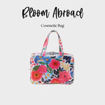 Waterproof Cosmetic Case PVC Make up Bag Bloom Abroad