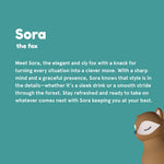 ASOBU Fox Bestie Insulated Water Bottle 16oz