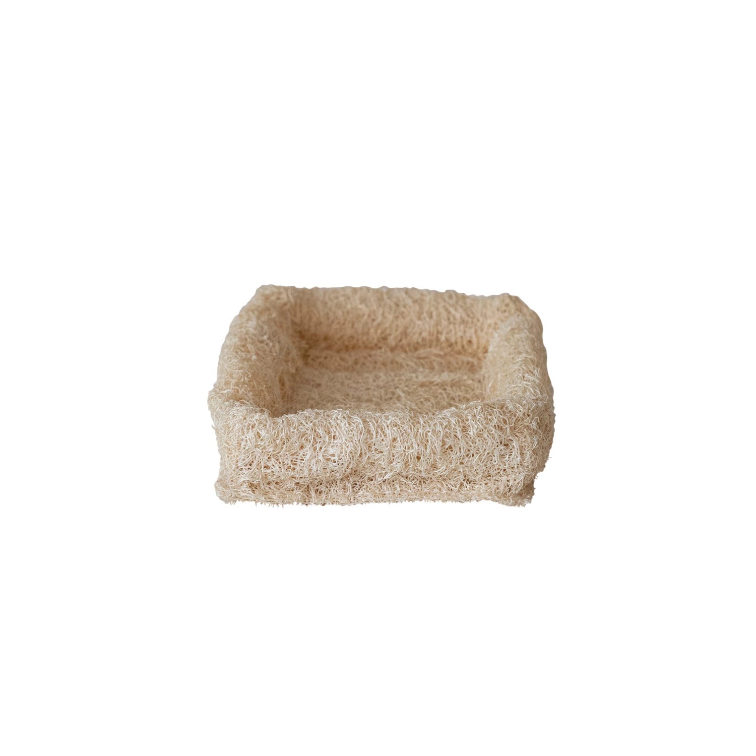 CREATIVE CO-OP Loofah Container, Natural