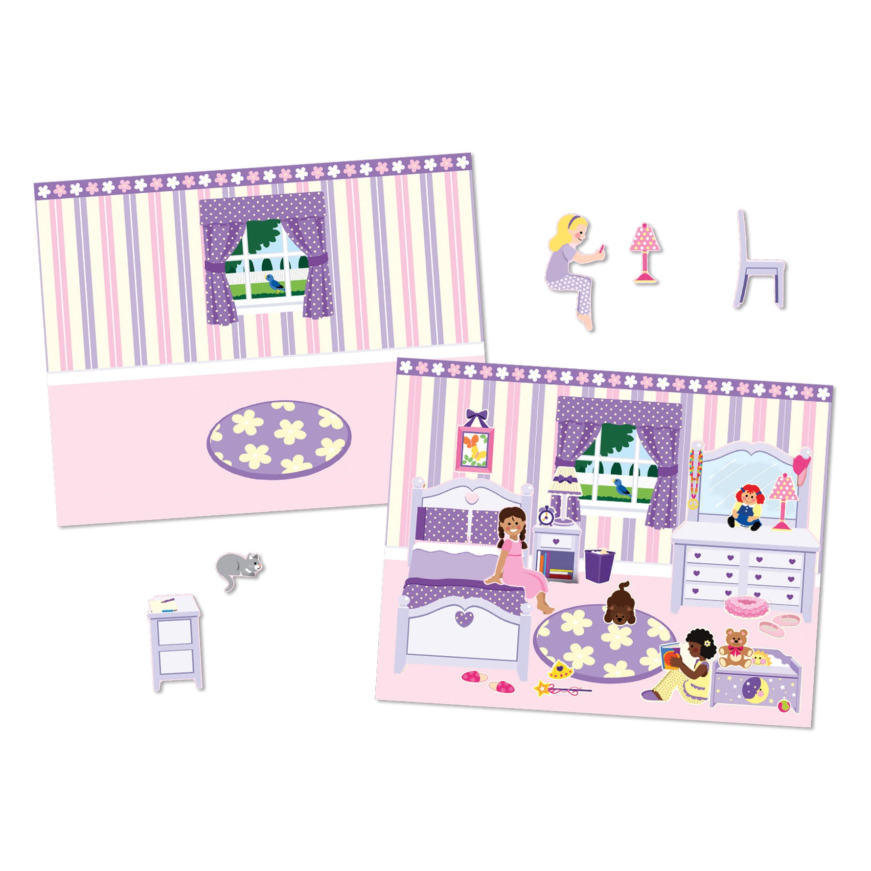 Melissa & Doug Reusable Sticker Pad - Play House!