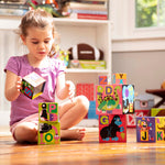 Melissa & Doug Alphabet Nesting and Stacking Blocks