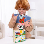 Melissa & Doug Wooden Animal Matching Farm