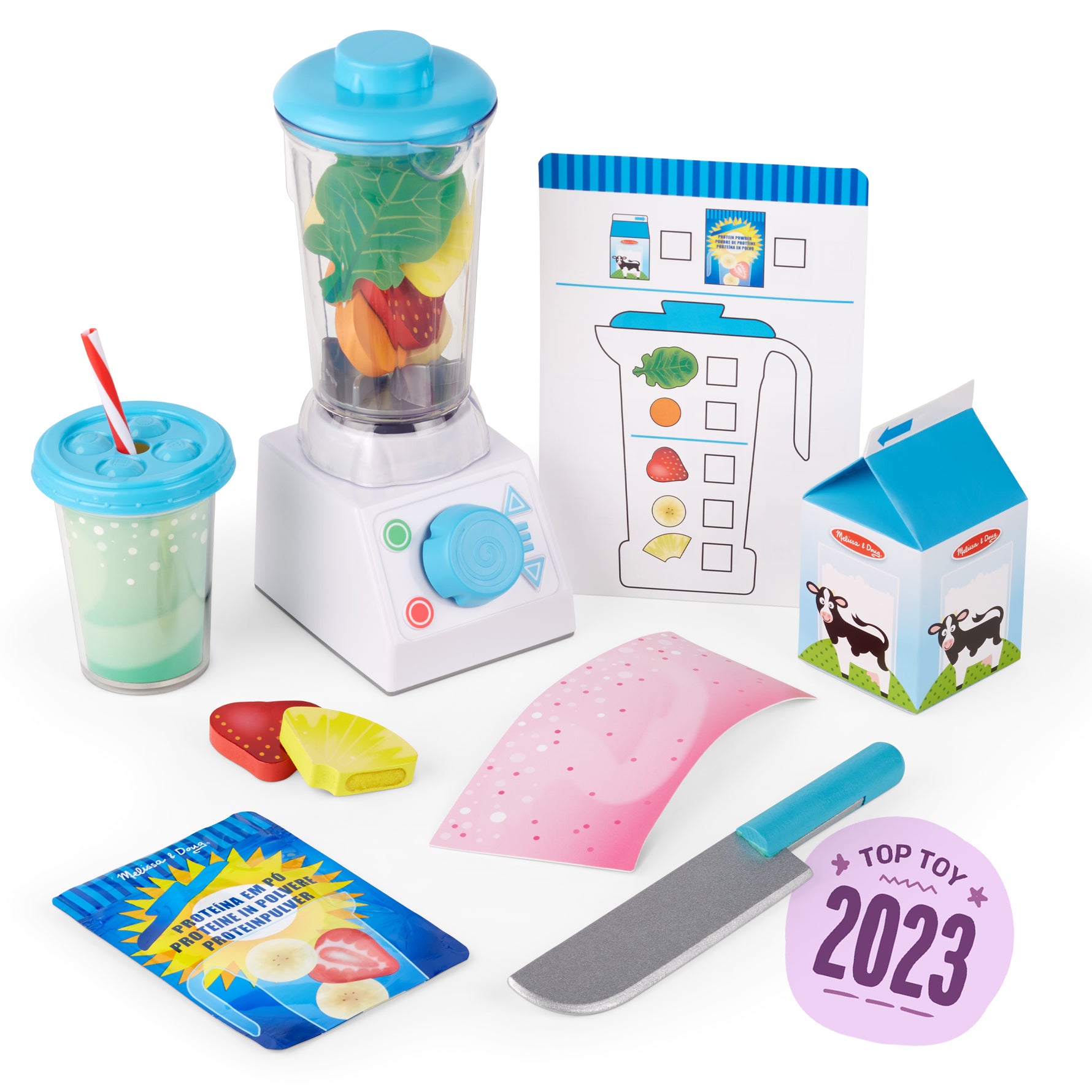 Melissa & Doug Smoothie Maker Blender Set
