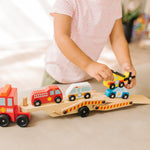 Melissa & Doug Emergency Vehicle Carrier