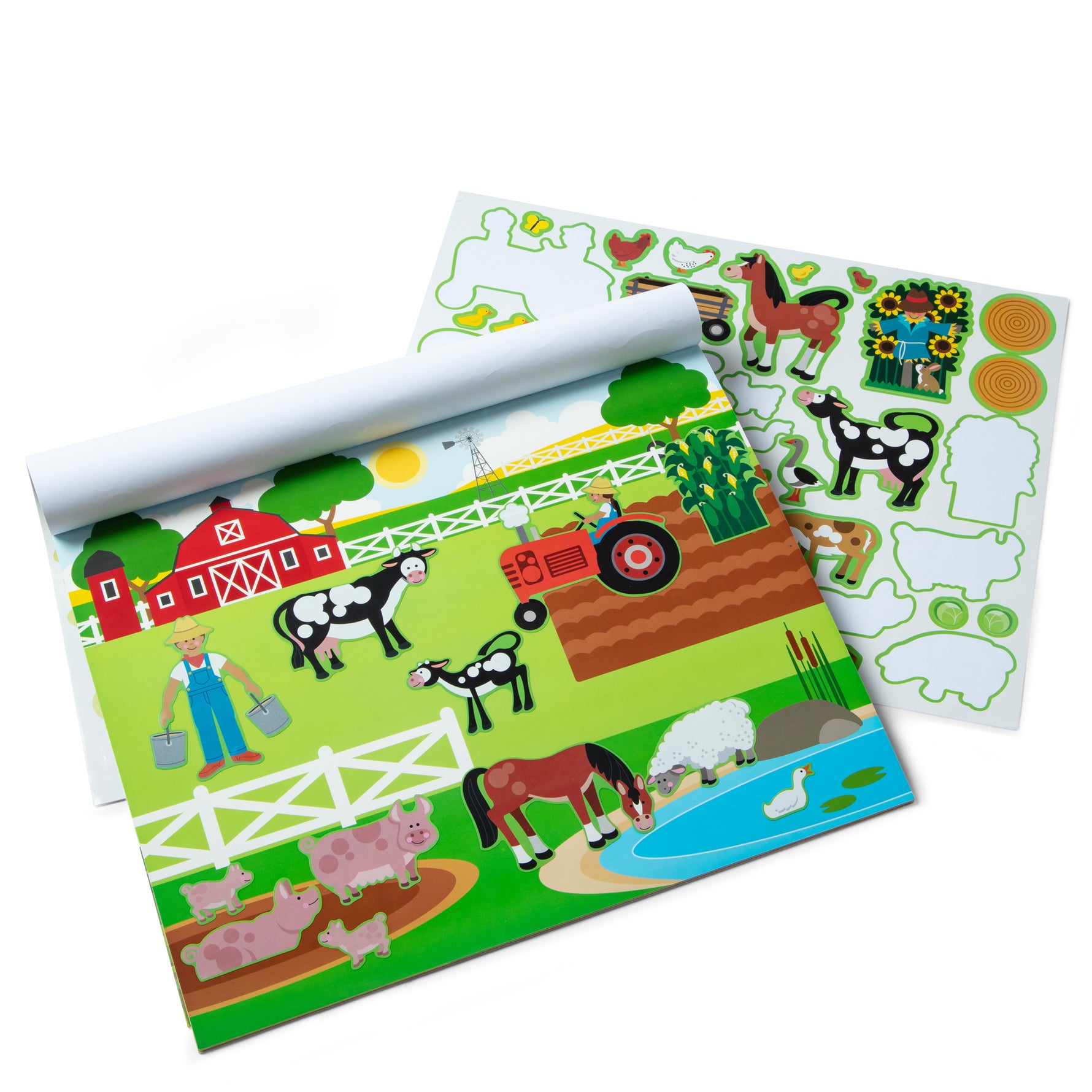 Melissa & Doug Reusable Sticker Pad - Habitats