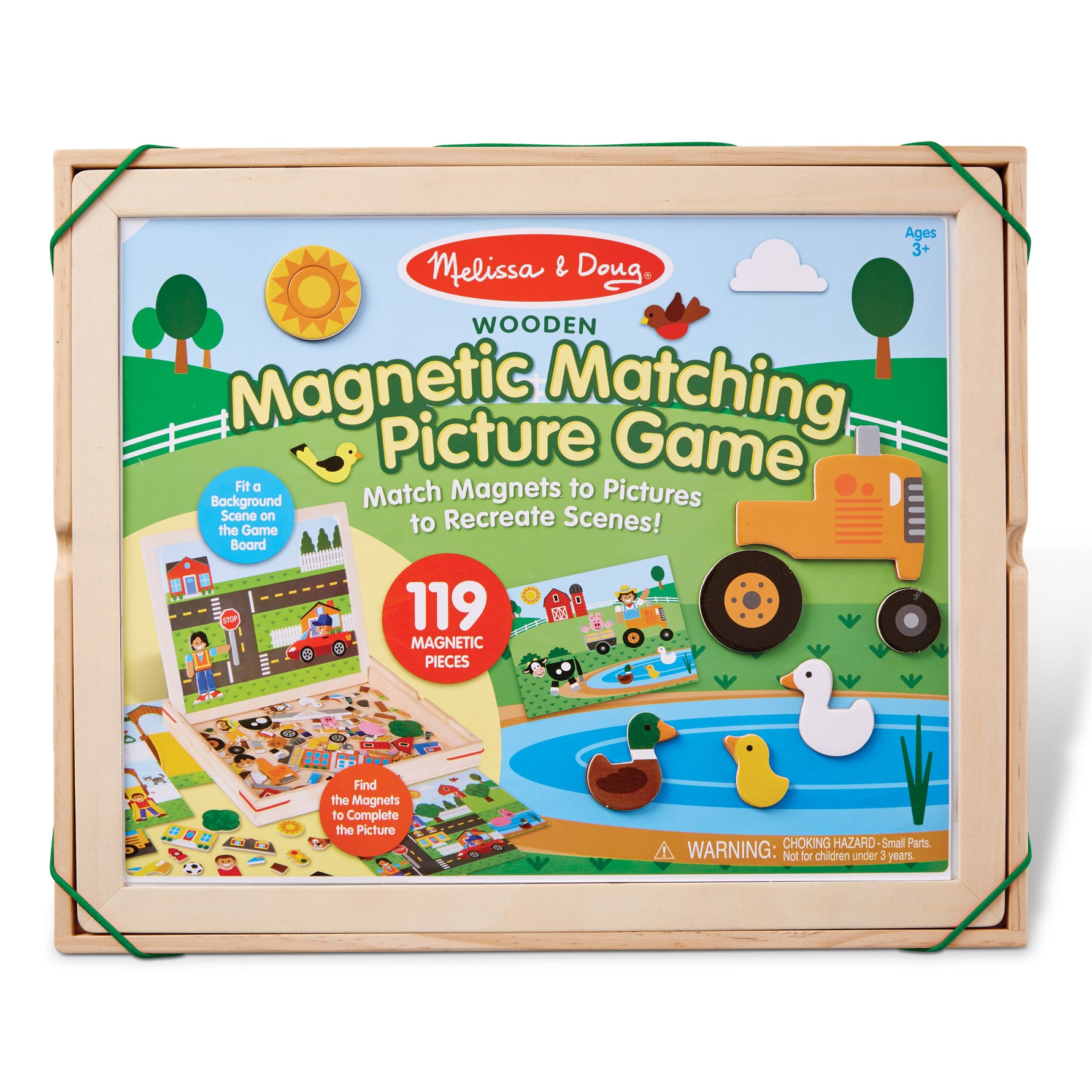 Melissa & Doug Magnetic Matching Picture Game