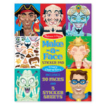 Melissa & Doug Make-a-Face Crazy Characters Stickers Pad