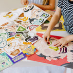 Melissa & Doug Make-a-Face Crazy Characters Stickers Pad