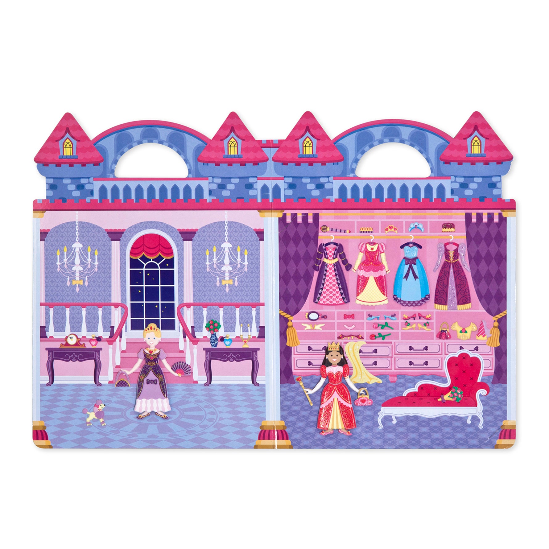 Melissa & Doug Puffy Sticker Play Set - Princess