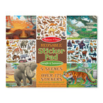 Melissa & Doug Reusable Sticker Pad - Jungle & Savanna