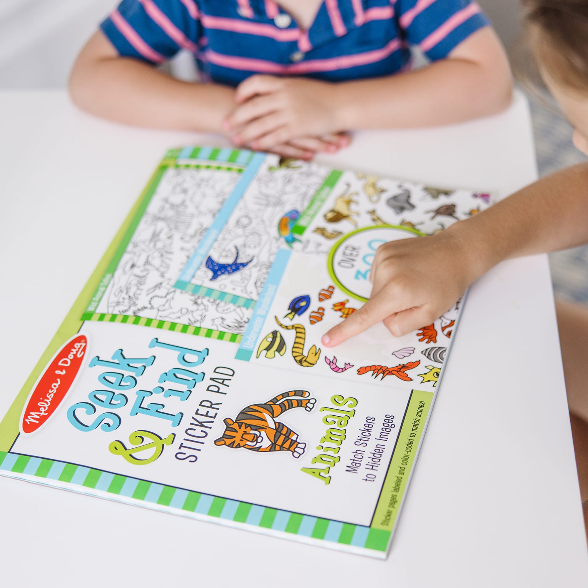 Melissa & Doug Seek & Find Sticker Pad- Animal