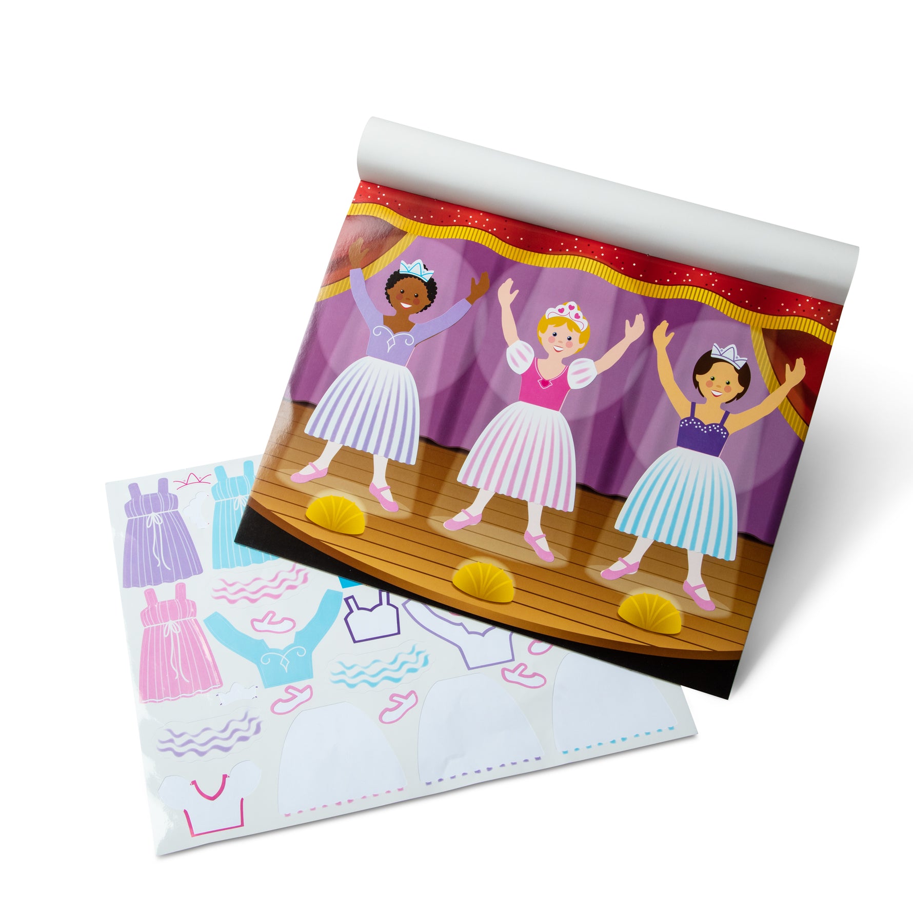 Melissa & Doug Reusable Sticker Pad - Dress-Up