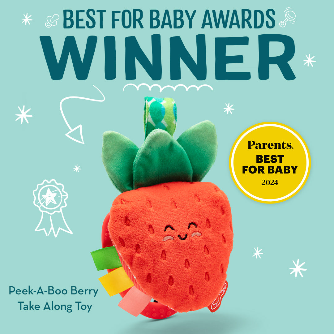 Melissa & Doug Peek-a-Boo Berry Take-Along Toy