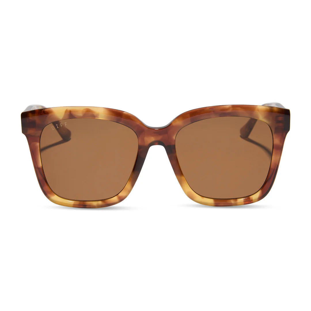 DIFF meredith brown fleur + brown