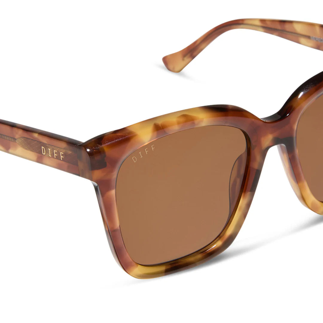 DIFF meredith brown fleur + brown