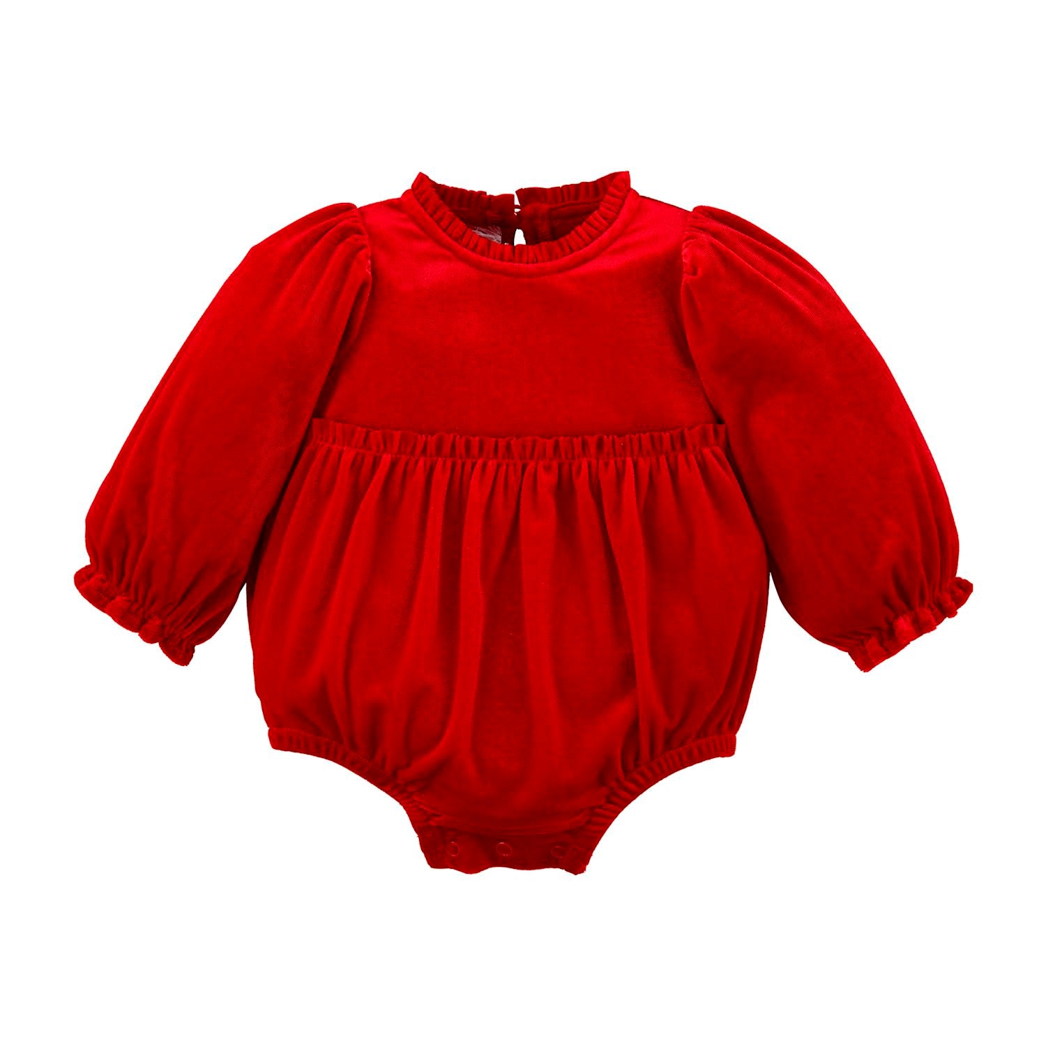 MUD PIE Red Velvet Bubble 9-12m