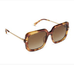 DIFF sandra brown fleur + brown gradient polarized