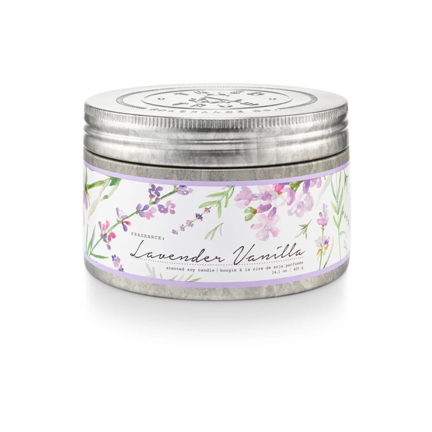 Illume Tried & True Lavender Vanilla Large Tin Candle